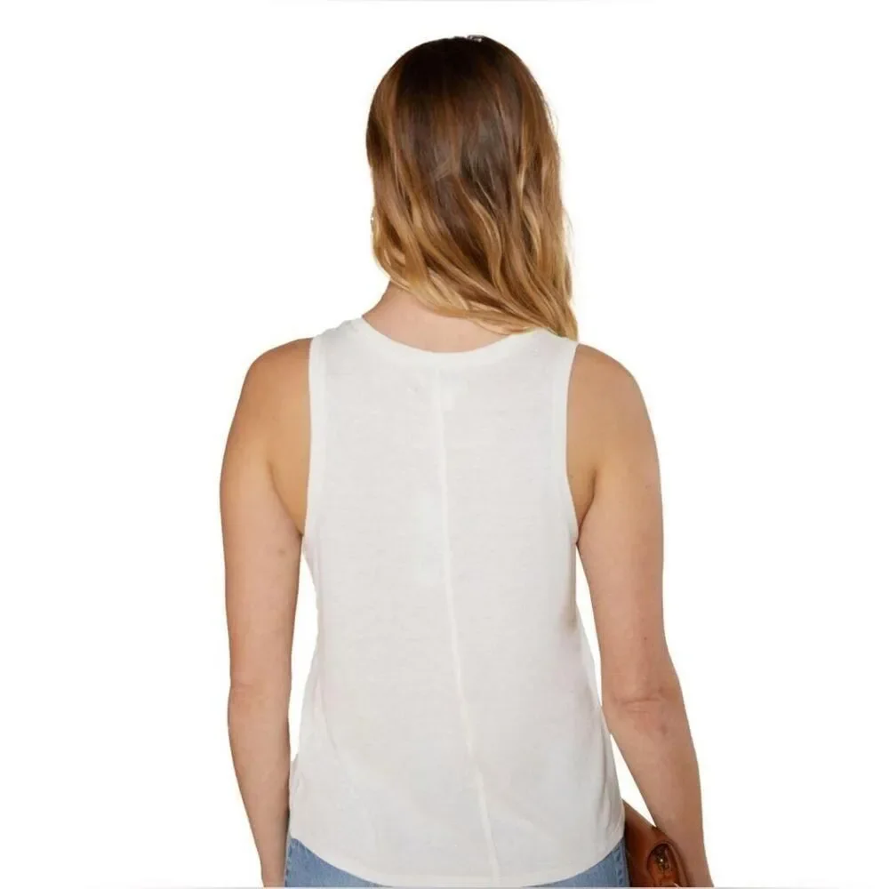 Outerknown Women's Neptune lightweight Minimalist Elevated Basic Tank Small